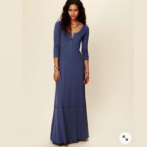Free People El Topo Miles of Henley dress